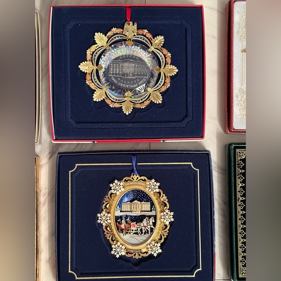 Lot of 13 United States Presidential Christmas Ornaments - Picture 4 of 9